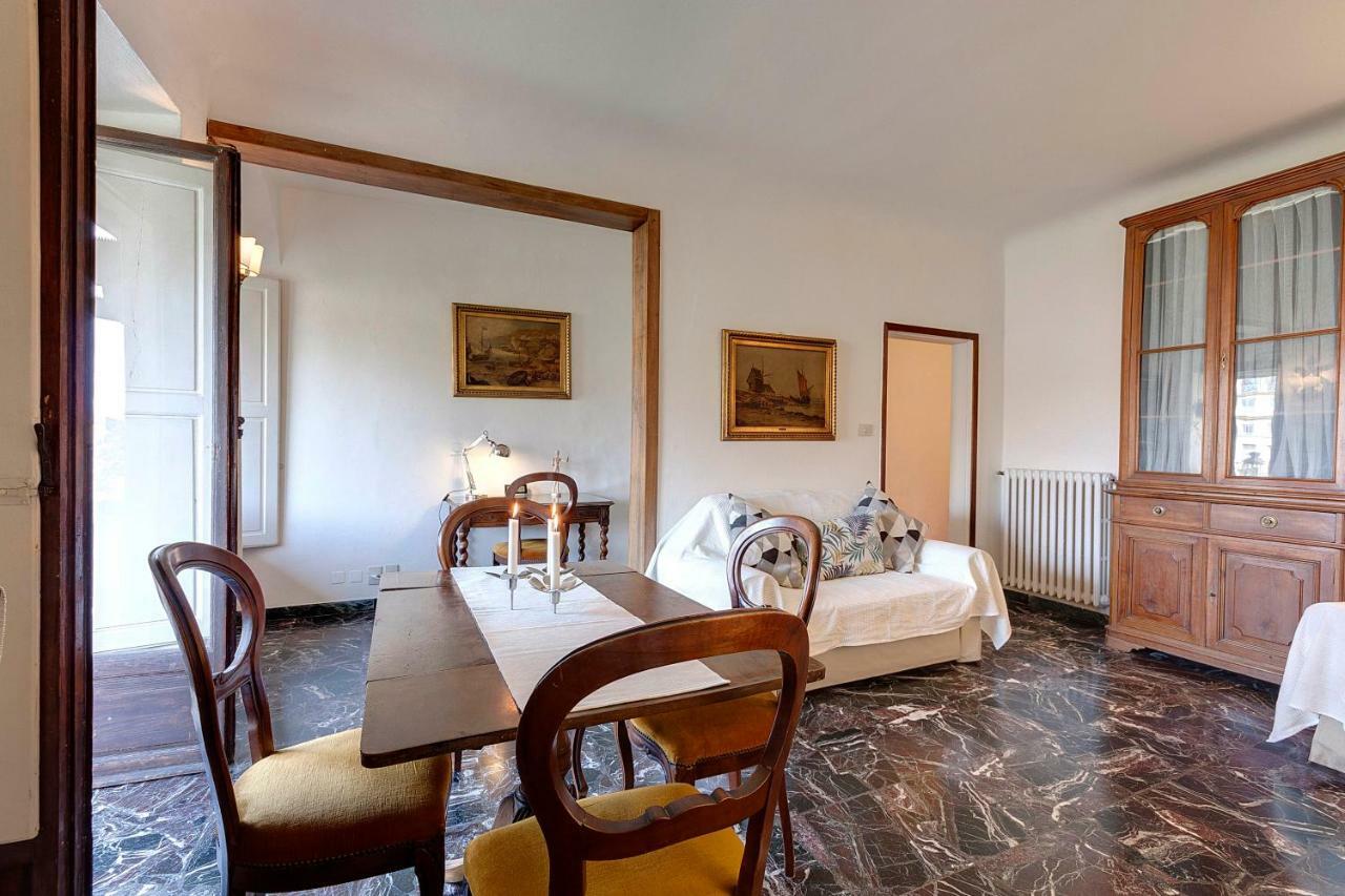 Historical Apartment Spectacular Arno View With Balcony From 12 Th Century. Florenz Exterior foto